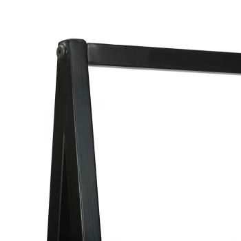 Kleiderregal 60x45x180 cm aus solidem Akazienholz