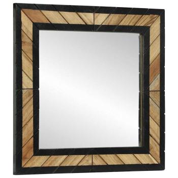 ARDEBO.de - Spiegel 2 Stück 50x2x50 cm Massivholz Akazie