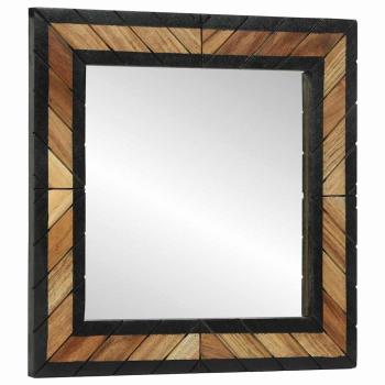 Spiegel 2 Stück 50x2x50 cm Massivholz Akazie