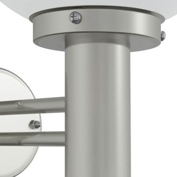 Außenwandbeleuchtung Silber Edelstahl IP44