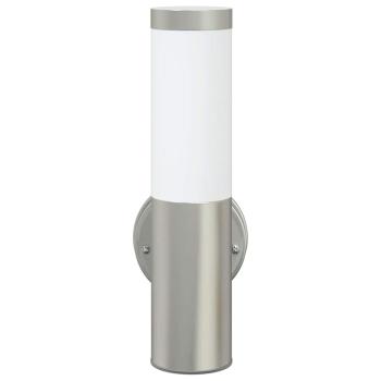 Außenwandlampe Silber Edelstahl IP44