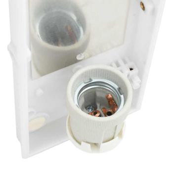 Außenwandleuchten 2 Stück Silber Edelstahl IP44