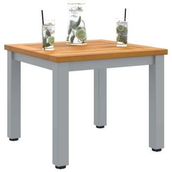 ARDEBO.de - Garten Beistelltisch 45x45x38 cm Massiv Akazienholz