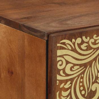 Sideboard 60x33x75 cm aus massivem Mango Holz
