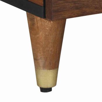 Couchtisch 80x50x40 cm Massivholz Mango