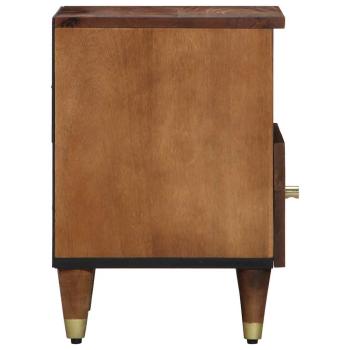 Nachttisch 40x33x46 cm Massivholz Mango