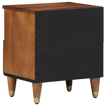 Nachttisch 40x33x46 cm Massivholz Mango