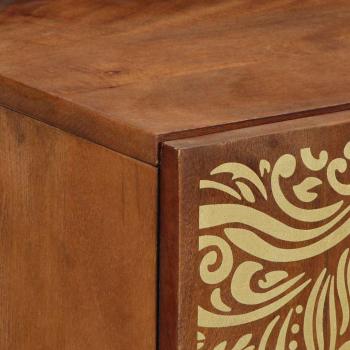 Sideboard 40x33x75 cm Massivholz Mango