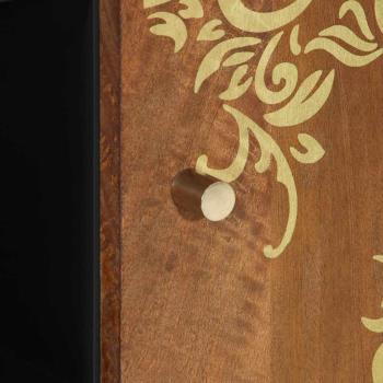 Sideboard 90x33x75 cm Massivholz Mango