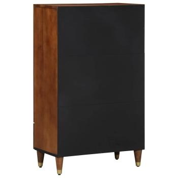 Highboard 60x33x100 cm Massivholz Mango