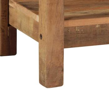 Konsolentisch 107x33x76 cm Recyceltes Massivholz