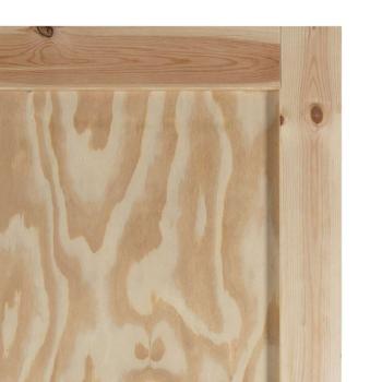 Innentür 'ORKDAL'73,5x198,5x4 cm aus massivem Kiefernholz