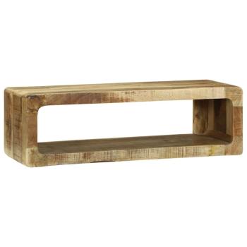 ARDEBO.de - TV-Schränk 80x30x25 cm Massivholz Raues Mangoholz