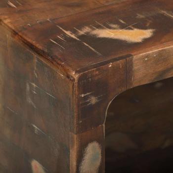 TV-Schrank Multicolor 80x30x25 cm Massivholz Recycled