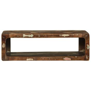 TV-Schränk Mehrfarbig 80 x 30 x 25 cm Massivholz Altholz