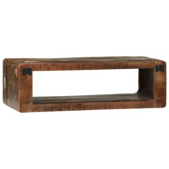 TV-Schränk Mehrfarbig 80 x 30 x 25 cm Massivholz Altholz