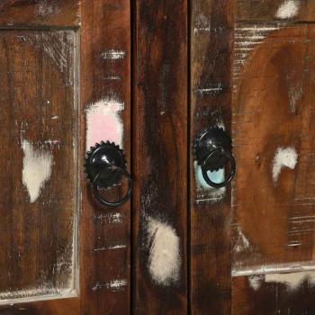 Couchtisch Bunt 80x54x45 cm Massivholz Altholz