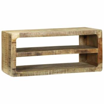 TV-Schrank 80x32x36 cm Massivholz Mango