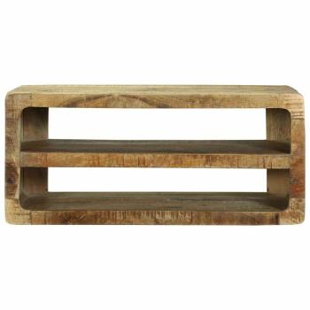 TV-Schrank 80x32x36 cm Massivholz Mango