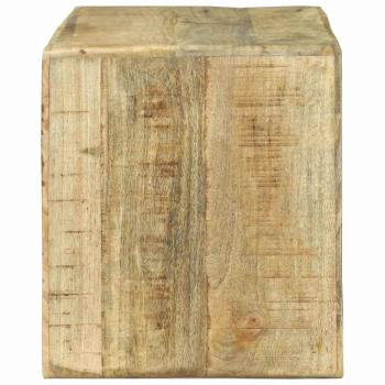 TV-Schrank 80x32x36 cm Massivholz Mango