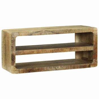 TV-Schrank 80x32x36 cm Massivholz Mango