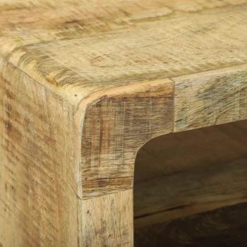 TV-Schrank 80x32x36 cm Massivholz Mango