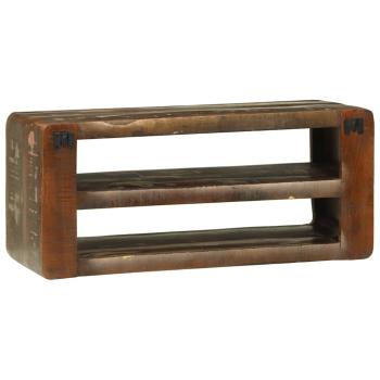 TV-Schrank 80x32x36 cm Massivholz Altholz