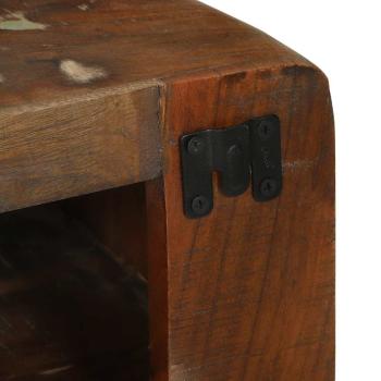 TV-Schrank 80x32x36 cm Massivholz Altholz