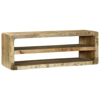 ARDEBO.de - TV-Schrank 100x32x36 cm Mango Massivholz