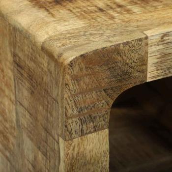 TV-Einheit 36x36x30 cm Massivholz Mango