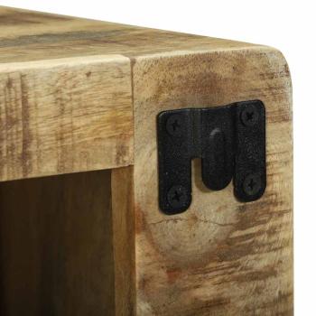 TV-Einheit 36x36x30 cm Massivholz Mango