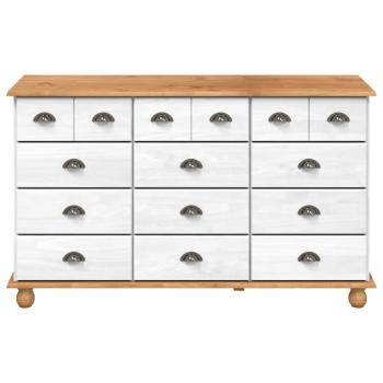 Schubladenkommode mit Schubladen ASKIM Weiß 79 x 40 x 133,5 cm