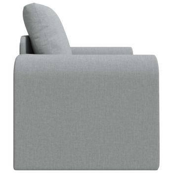 Boden Schlafsofa 2-in-1 Hellgrau 98x71x83 cm Stoff