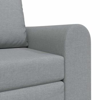 Boden Schlafsofa 2-in-1 Hellgrau 98x71x83 cm Stoff