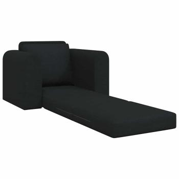 Boden Schlafsofa 2-in-1 Schwarz 98x71x83 cm