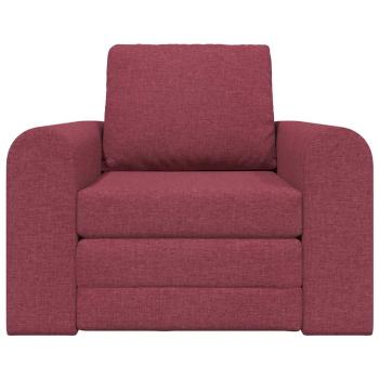 Boden Schlafsofa 2-in-1 Burgunderrot 98x71x83 cm Stoff