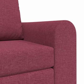Boden Schlafsofa 2-in-1 Burgunderrot 98x71x83 cm Stoff