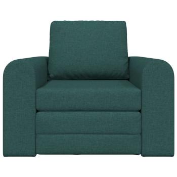 Boden Schlafsofa 2-in-1 Dunkelgrün 98x71x83 cm Stoff