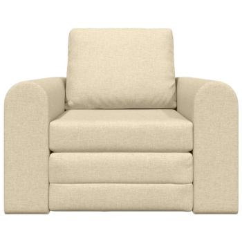 Boden Sofa Bett 2-in-1 Creme 98x71x83 cm Stoff