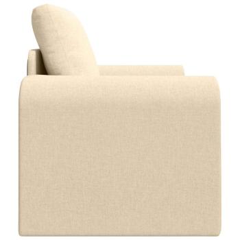 Boden Sofa Bett 2-in-1 Creme 98x71x83 cm Stoff