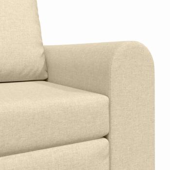 Boden Sofa Bett 2-in-1 Creme 98x71x83 cm Stoff