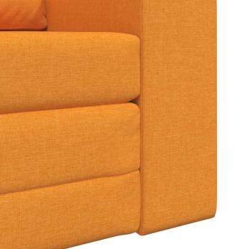 Boden Sofa Bett 2-in-1 Dunkelgelb 98x71x83 cm Stoff