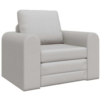 Schlafsofa 2-in-1 Wolkengrau 98x71x83 cm Stoff