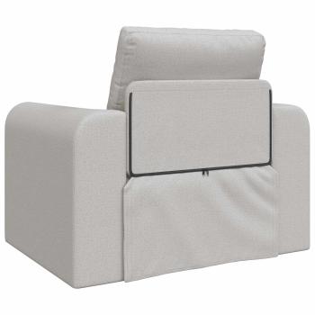 Schlafsofa 2-in-1 Wolkengrau 98x71x83 cm Stoff