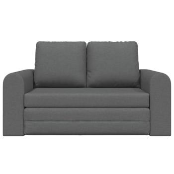 Boden Schlafsofa 2-in-1 Dunkelgrau 148x71x83 cm Stoff