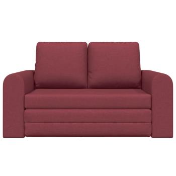 Boden Schlafsofa 2-in-1 Weinrot 148x71x83 cm Stoff
