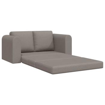 Schlafsofa Taupe 148 x 71 x 83 cm Stoff