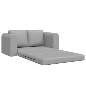 Boden Schlafsofa 2-in-1 Wolken Grau 148x71x83 cm Stoff