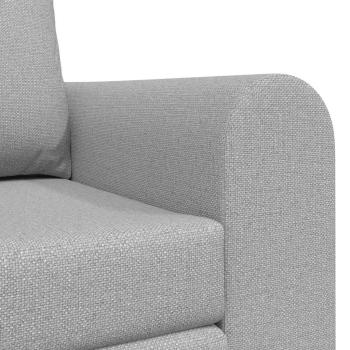 Boden Schlafsofa 2-in-1 Wolken Grau 148x71x83 cm Stoff