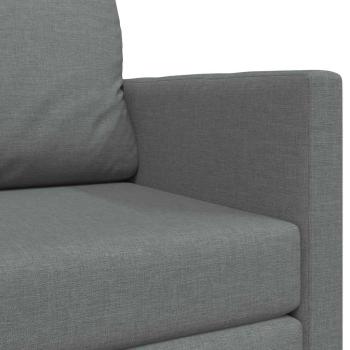 Boden Sofa Bett 2-in-1 Dunkelgrau 124x71x78 cm Stoff